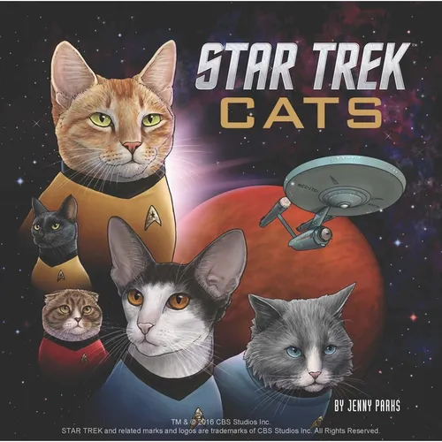 Star Trek Cats: (Star Trek Book, Book about Cats) - Hardcover