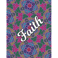 Faith: Christian Coloring Book with Religious Expressions of Faith, Perfect for Adults & Children, Relaxing Mandala Patterns - Paperback