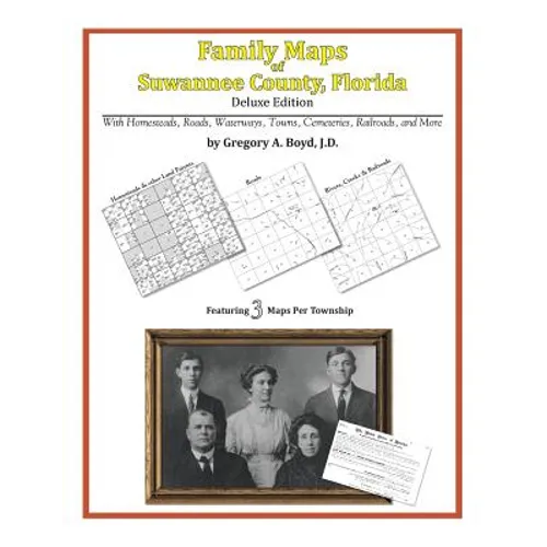 Family Maps of Suwannee County, Florida - Paperback