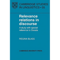 Relevance Relations in Discourse - Paperback