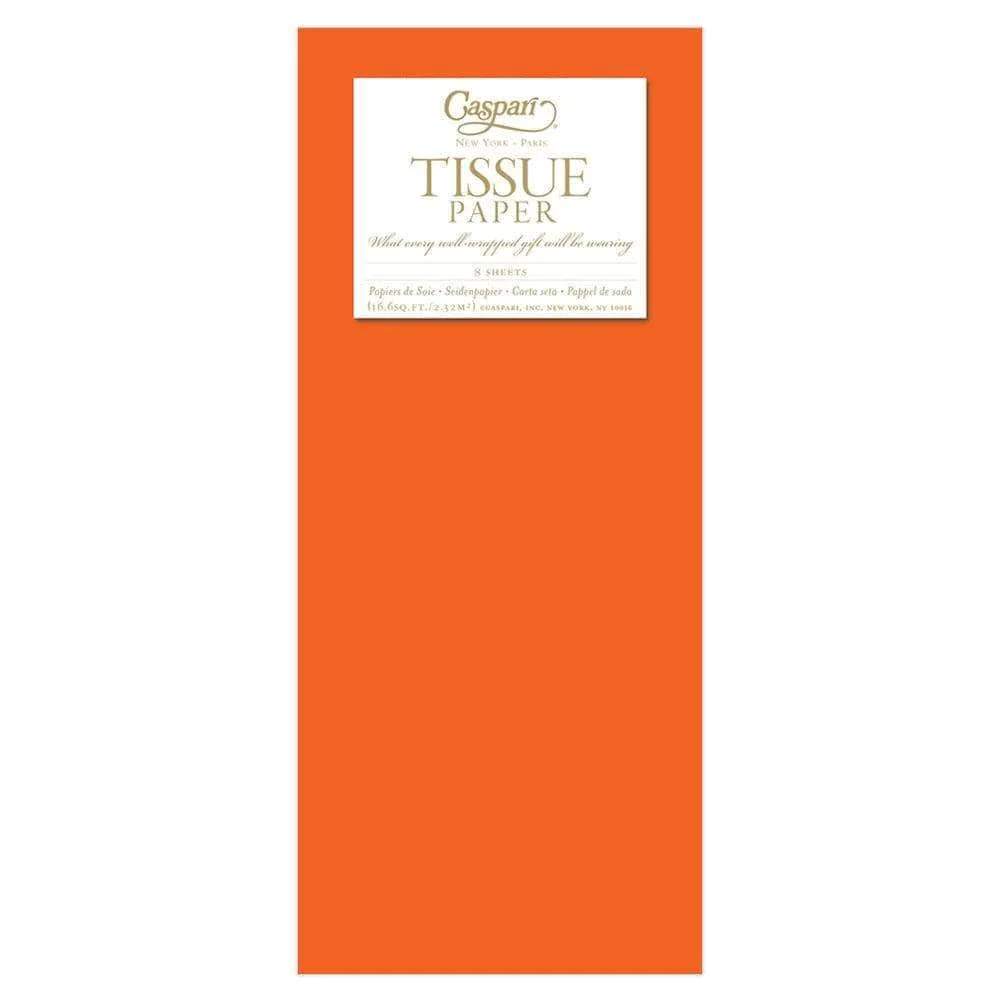 Solid Tissue Paper in Orange
