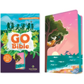 NLT Go Bible for Kids (Leatherlike, Beach Sunrise): A Life-Changing Bible for Kids - Imitation Leather