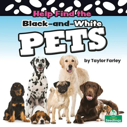 Help Find the Black-And-White Pets - Paperback