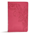 KJV Giant Print Reference Bible, Pink Leathertouch - Imitation Leather