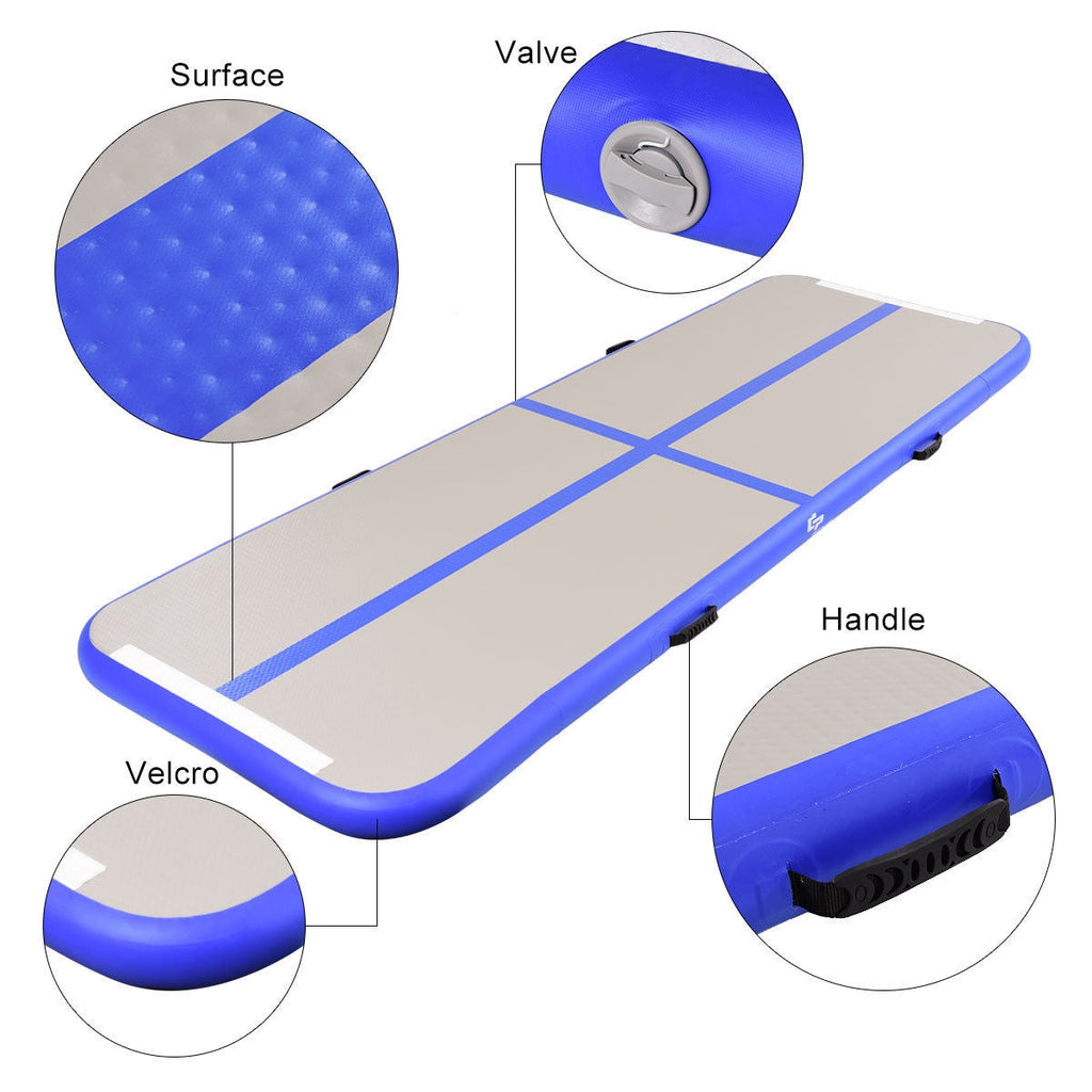 Air Track Inflatable Gymnastics Tumbling Floor Mats with Pump