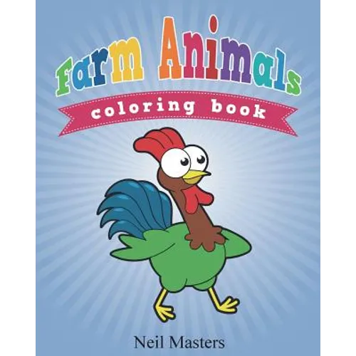Farm Animals Coloring Book - Paperback