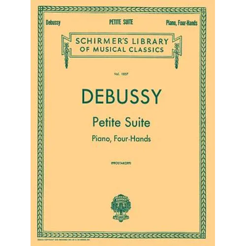 Petite Suite: Schirmer Library of Classics Volume 1857 Piano Duet - Paperback