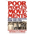 Poor People's Movements: Why They Succeed, How They Fail - Paperback
