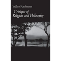 Critique of Religion and Philosophy - Paperback