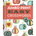 Jumbo Print Easy Crosswords #6 - Spiral