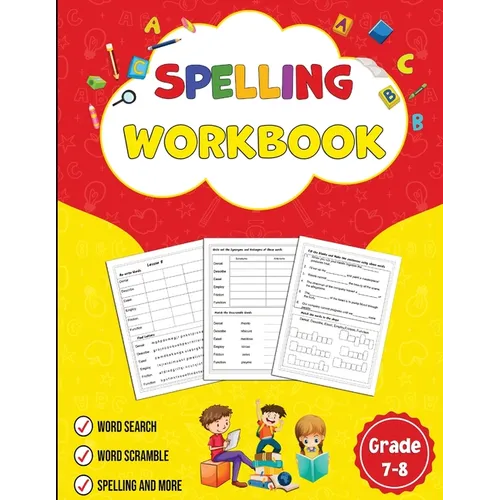 Spelling workbook Grade 7-8 - Paperback