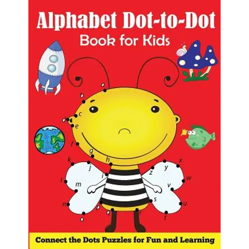 Alphabet Dot-to-Dot Book for Kids - Paperback