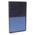 Kjv, Value Thinline Bible, Leathersoft, Blue, Red Letter Edition, Comfort Print - Imitation Leather