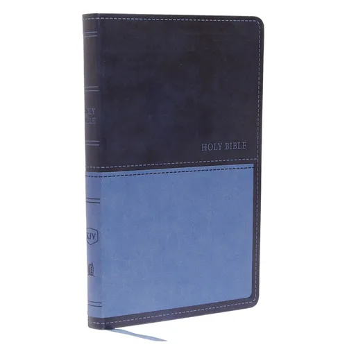 Kjv, Value Thinline Bible, Leathersoft, Blue, Red Letter Edition, Comfort Print - Imitation Leather