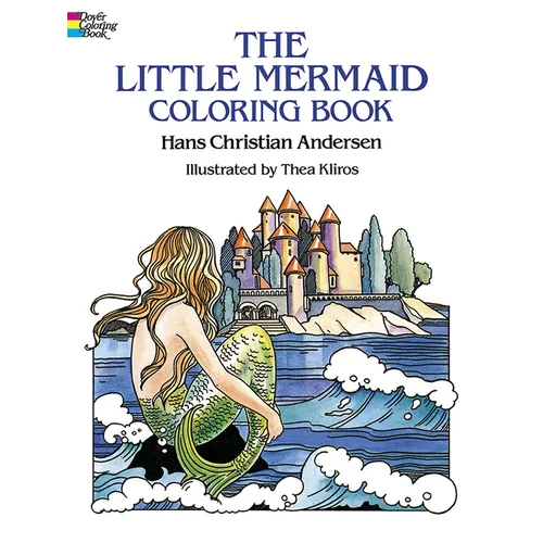 The Little Mermaid Coloring Book - Paperback
