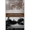 Forensic Procedures for Boundary and Title Investigation - Hardcover
