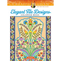Creative Haven Elegant Tile Designs Coloring Book - Paperback