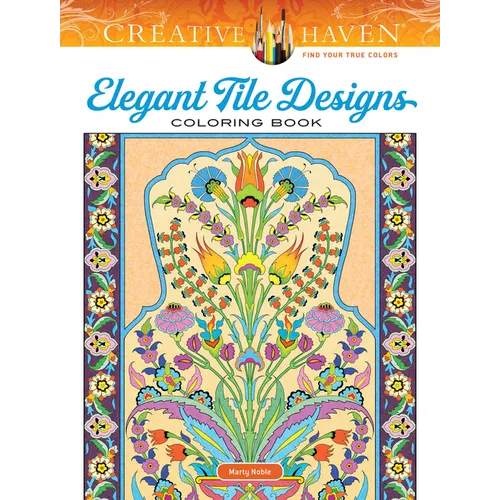 Creative Haven Elegant Tile Designs Coloring Book - Paperback