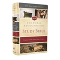 NKJV, Cultural Backgrounds Study Bible, Hardcover, Red Letter Edition: Bringing to Life the Ancient World of Scripture - Hardcover