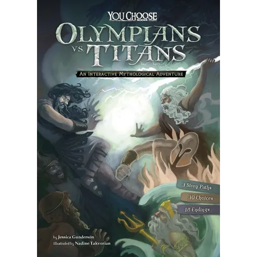 Olympians vs. Titans: An Interactive Mythological Adventure - Paperback