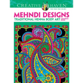 Creative Haven Mehndi Designs Coloring Book: Traditional Henna Body Art - Paperback