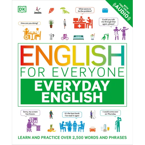 English for Everyone Everyday English: Learn and Practice Over 1,500 Words and Phrases - Hardcover