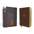 Nasb, Thinline Bible, Leathersoft, Brown, Red Letter Edition, 1995 Text, Thumb Indexed, Comfort Print - Imitation Leather
