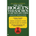 The New Roget's Thesaurus in Dictionary Form - Mass Market Paperbound