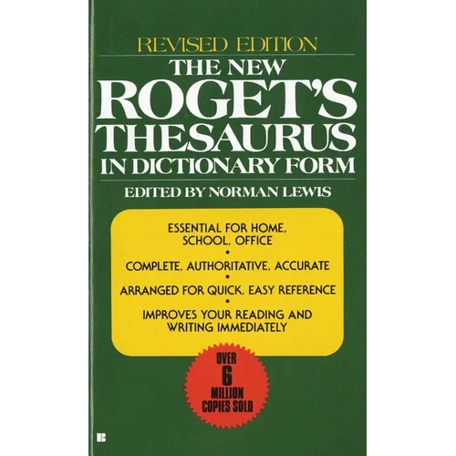 The New Roget's Thesaurus in Dictionary Form - Mass Market Paperbound