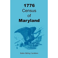 1776 Census of Maryland - Paperback
