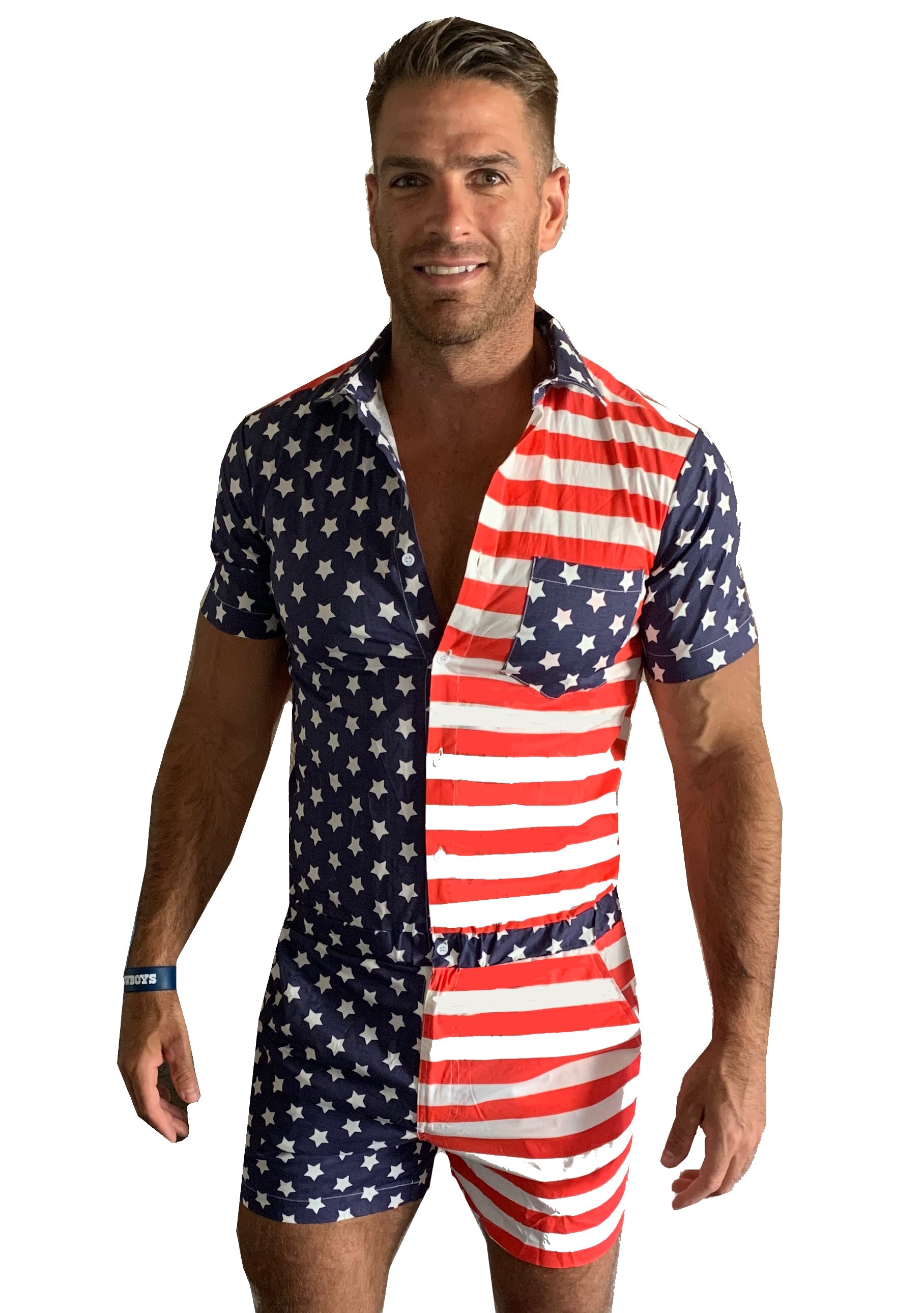 Male Romper - America!