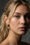 Margot Waterproof Pearl Huggie Earring