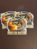 Master Baiter Fishing UV Printed Patch