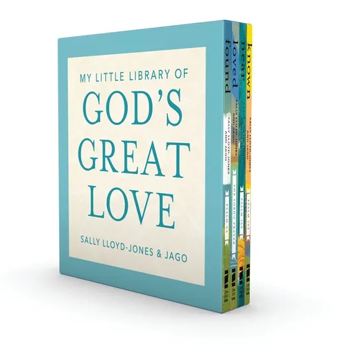 My Little Library of God's Great Love: Loved, Found, Near, Known - Board Book