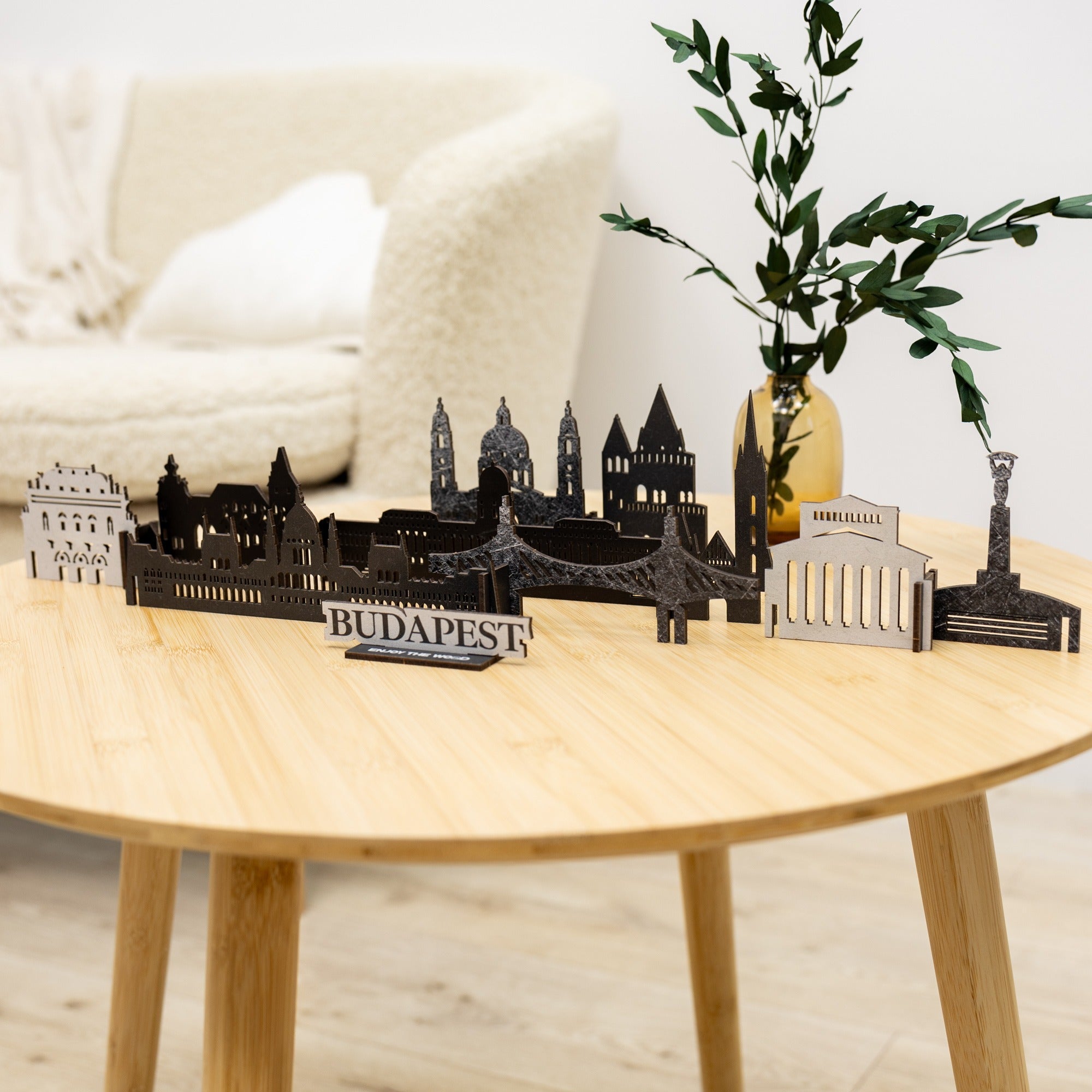 Wooden Travel Decor Memory City – Budapest