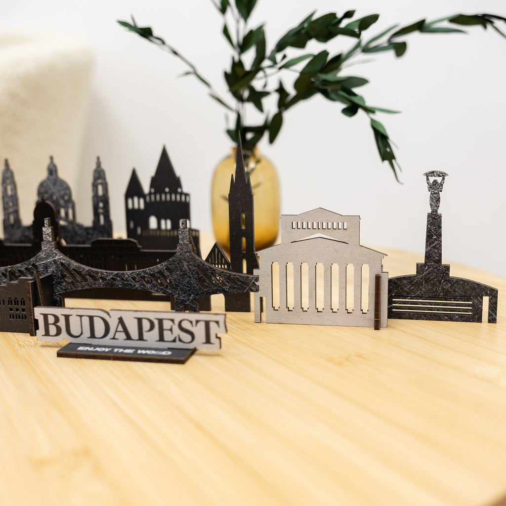 Wooden Travel Decor Memory City – Budapest