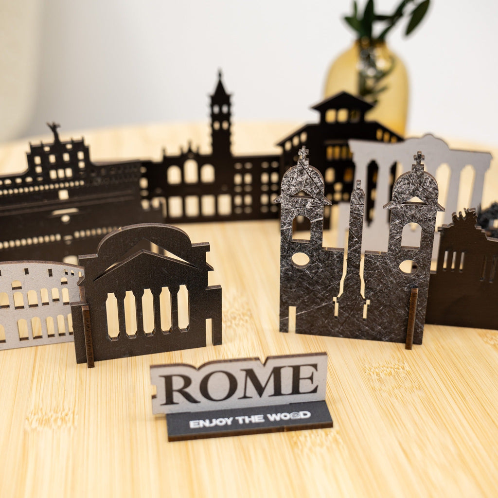 Wooden Travel Decor Memory City – Rome