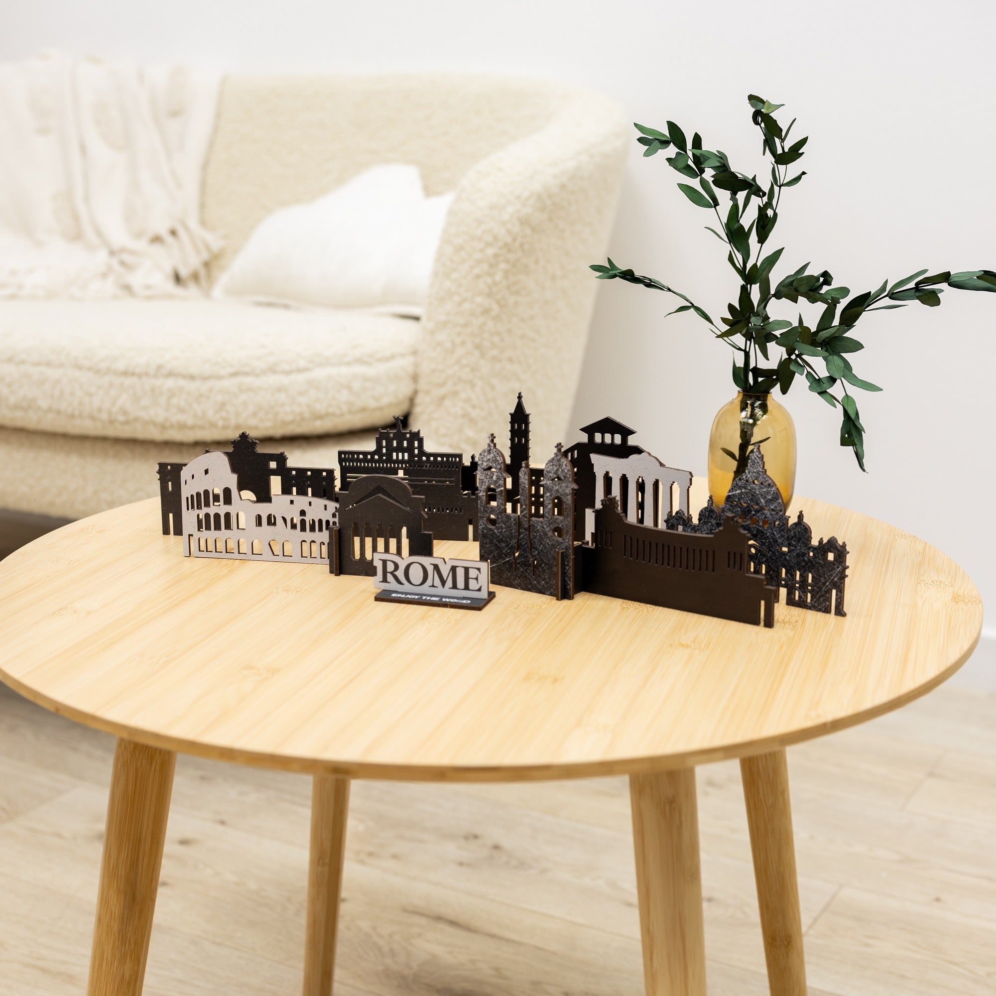 Wooden Travel Decor Memory City – Rome