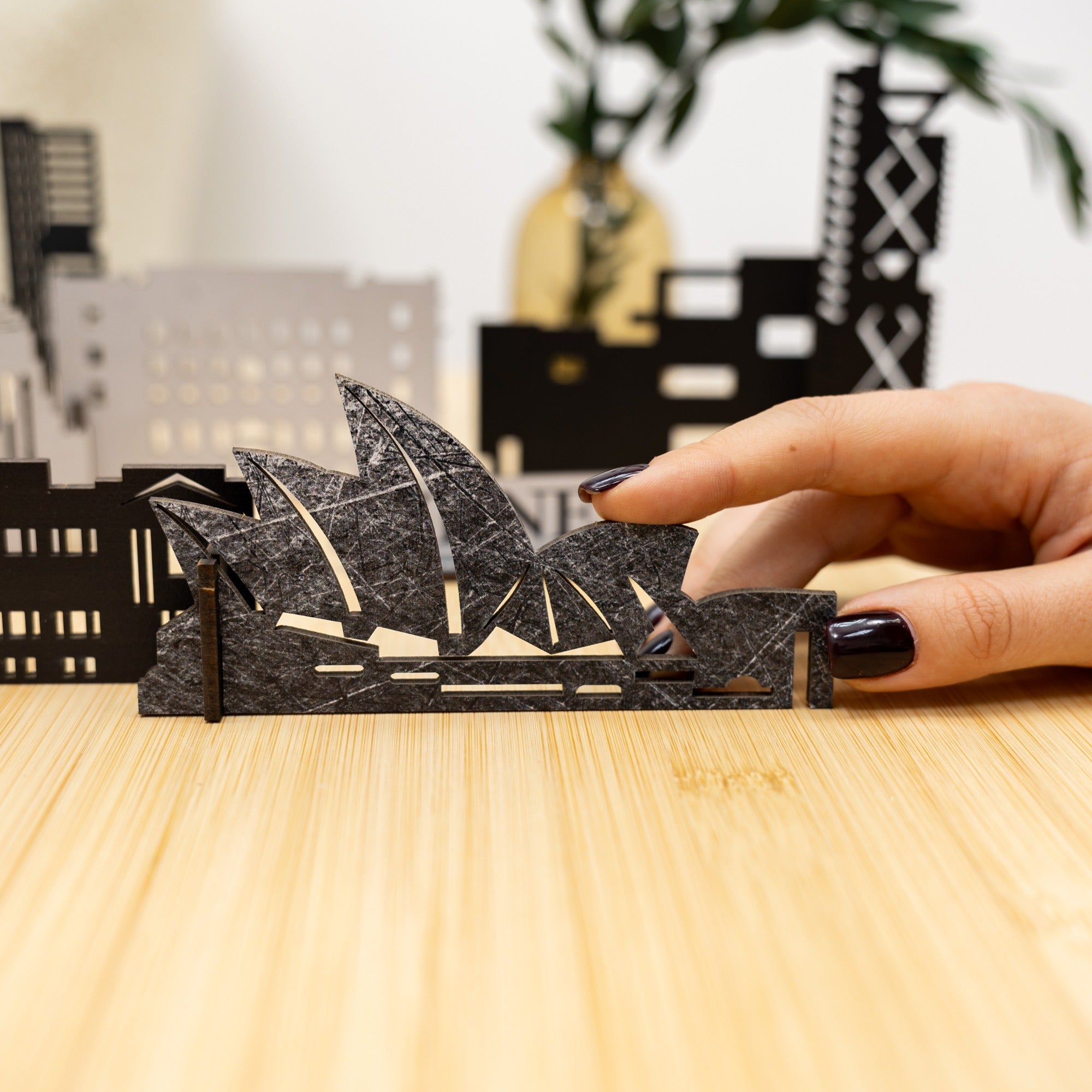 Wooden Travel Decor Memory City – Sydney