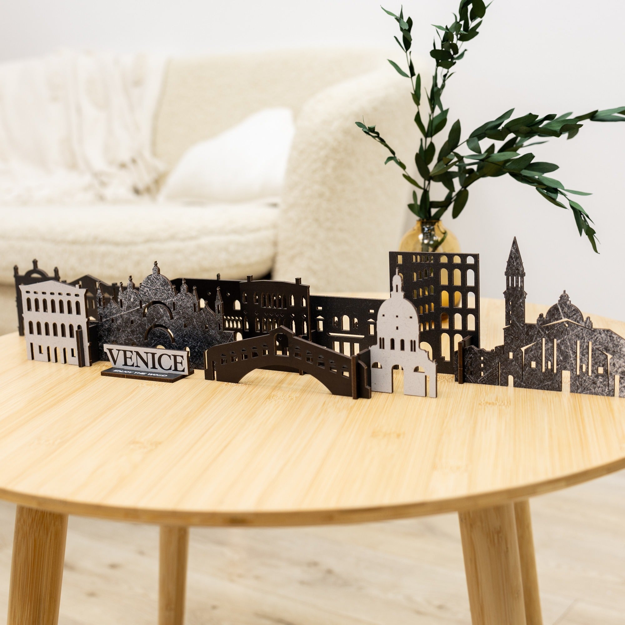 Wooden Travel Decor Memory City – Venice