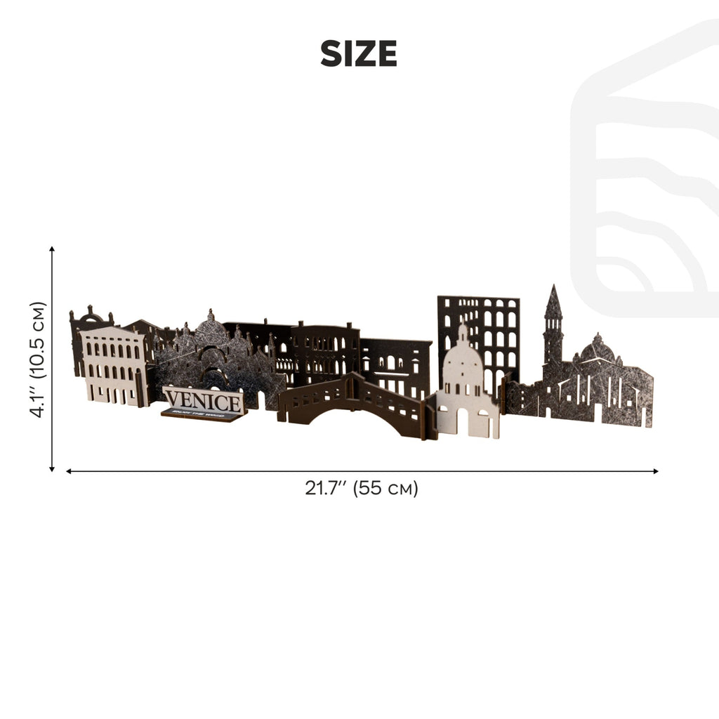 Wooden Travel Decor Memory City – Venice