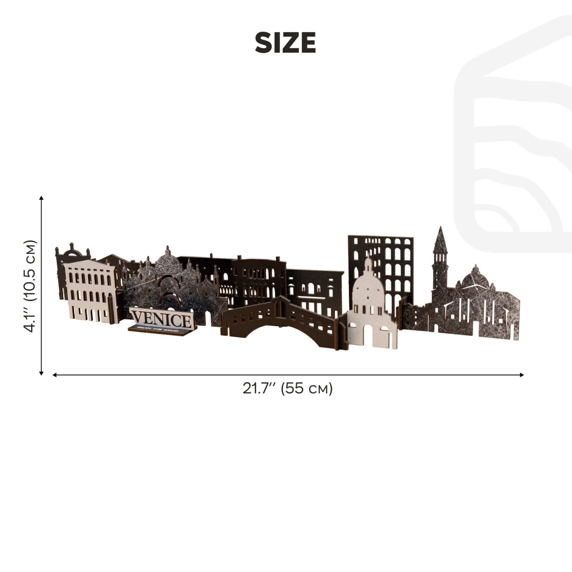 Wooden Travel Decor Memory City – Venice