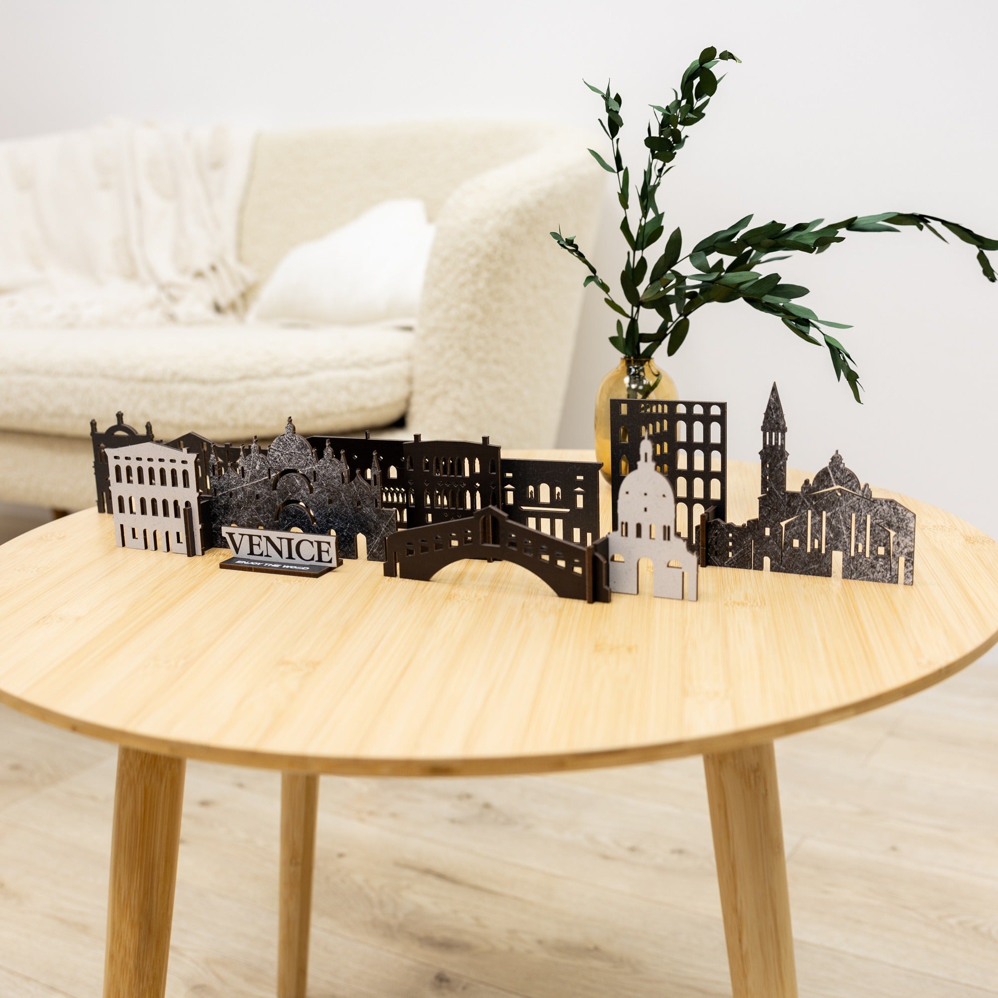 Wooden Travel Decor Memory City – Venice