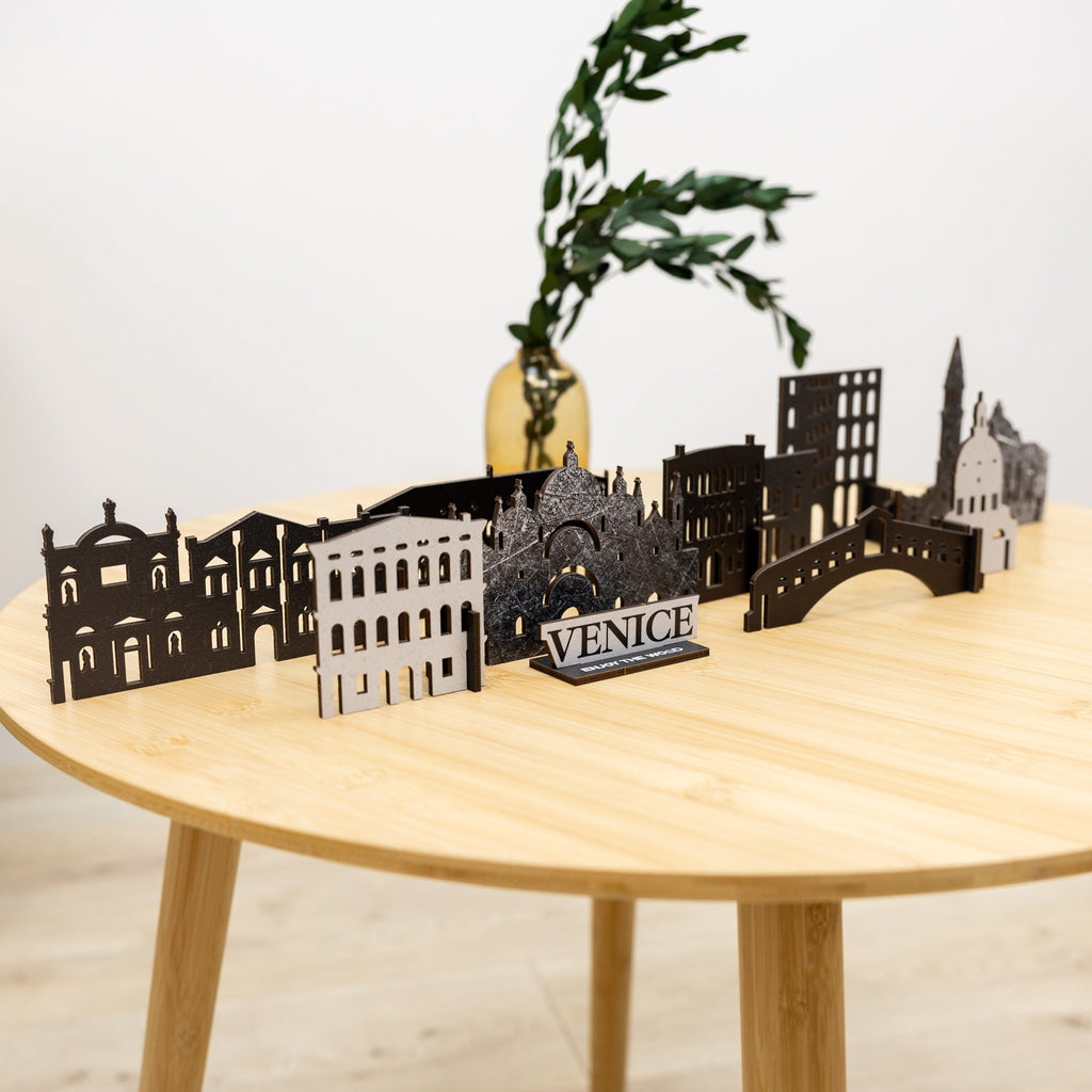 Wooden Travel Decor Memory City – Venice