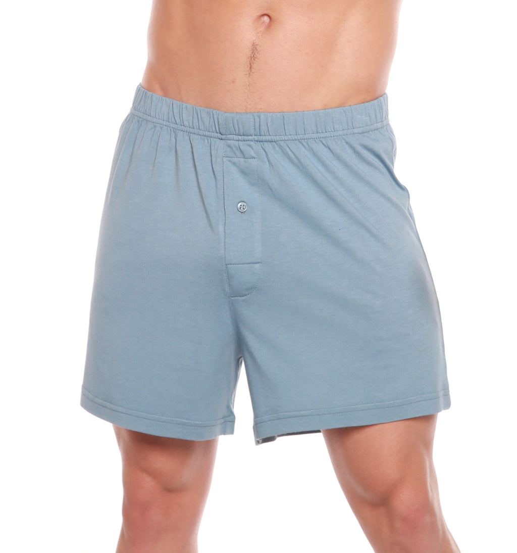 Men's Bamboo Boxer Shorts – Bamboo Viscose, Organic Cotton, Button Fly