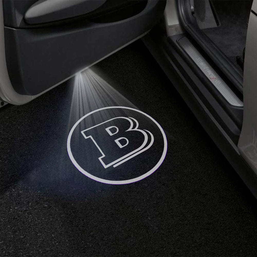Mercedes-Benz C-Class 4th Gen AMG C63/C63 S Coupe/Cabriolet 2 Doors Premium Door Puddle Lights Various Designs 2016-2021