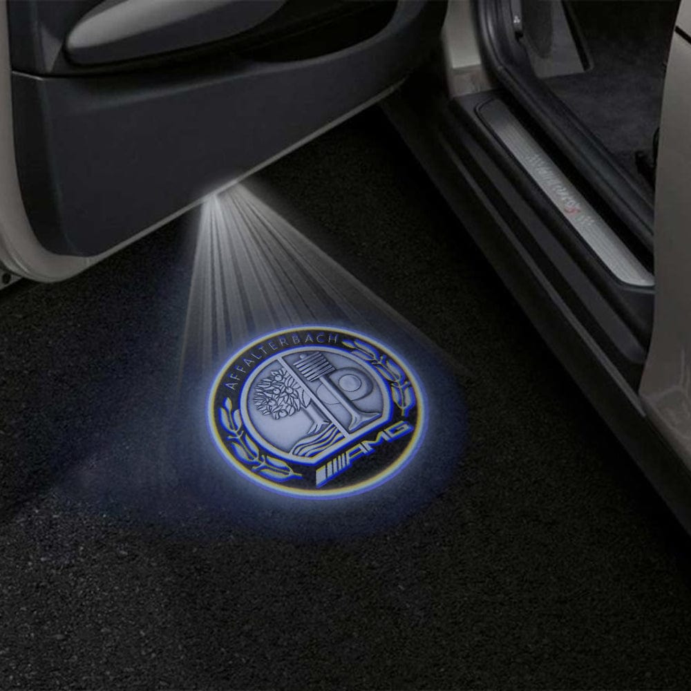 Mercedes-Benz C-Class C204 3rd Gen Coupe 2 Doors Premium Door Puddle Lights Various Designs 2012-2015