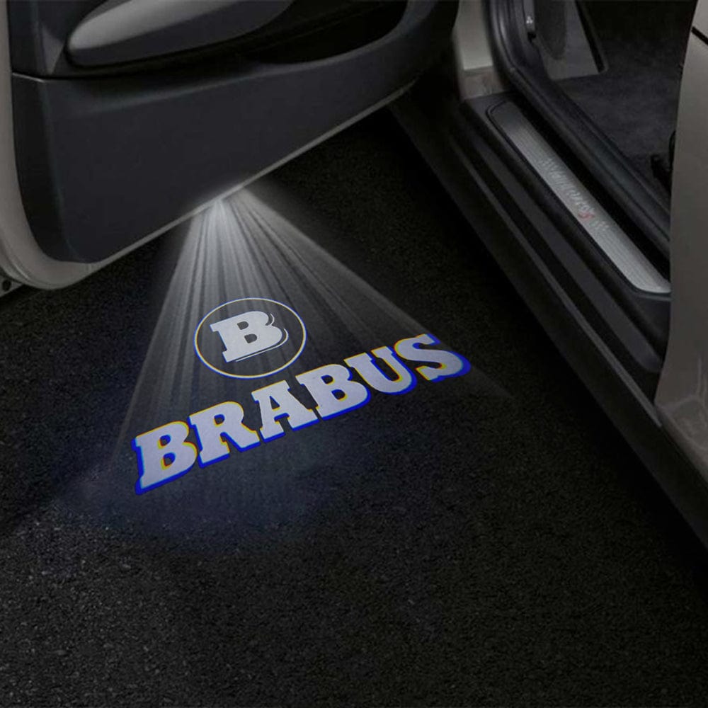 Mercedes-Benz C-Class C204 3rd Gen Coupe 2 Doors Premium Door Puddle Lights Various Designs 2012-2015