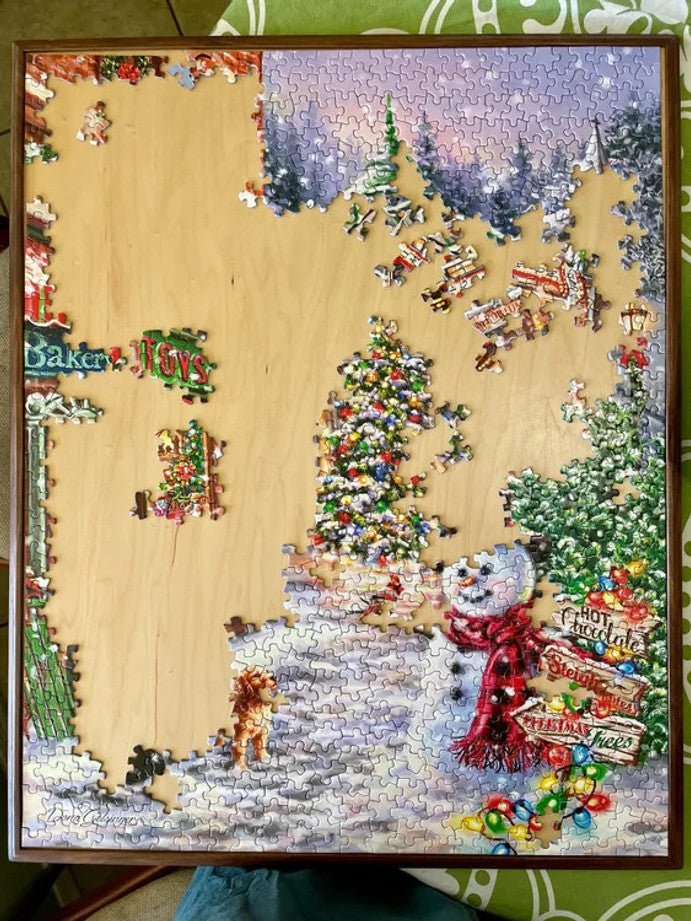 Merry Main Street 1000 Piece Jigsaw Puzzle by Springbok Puzzles
