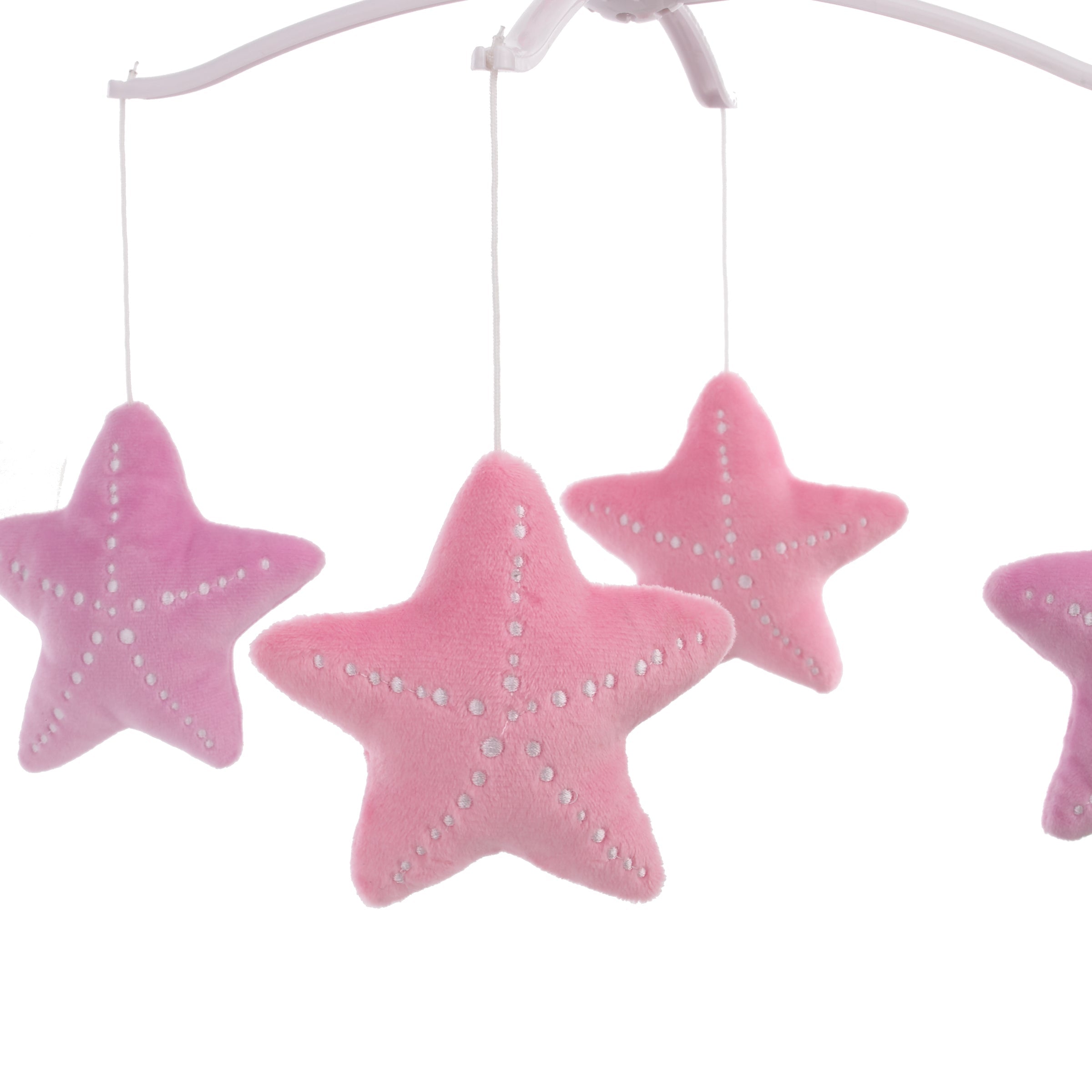 The Little Mermaid Pink, Aqua and Coral Ariel Cute by Nature Musical Mobile